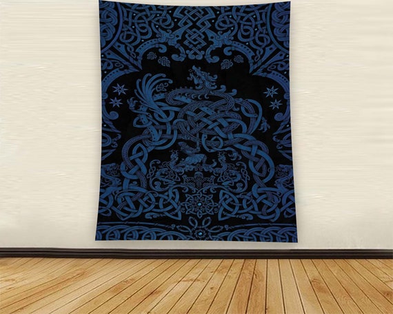 Viking Tapestry Minimalist Tapestry Fantastic Tapestry Gothic Tapestry Horror Tapestry Best Tapestry Teen Room Tapestry Bedroom Tapestry