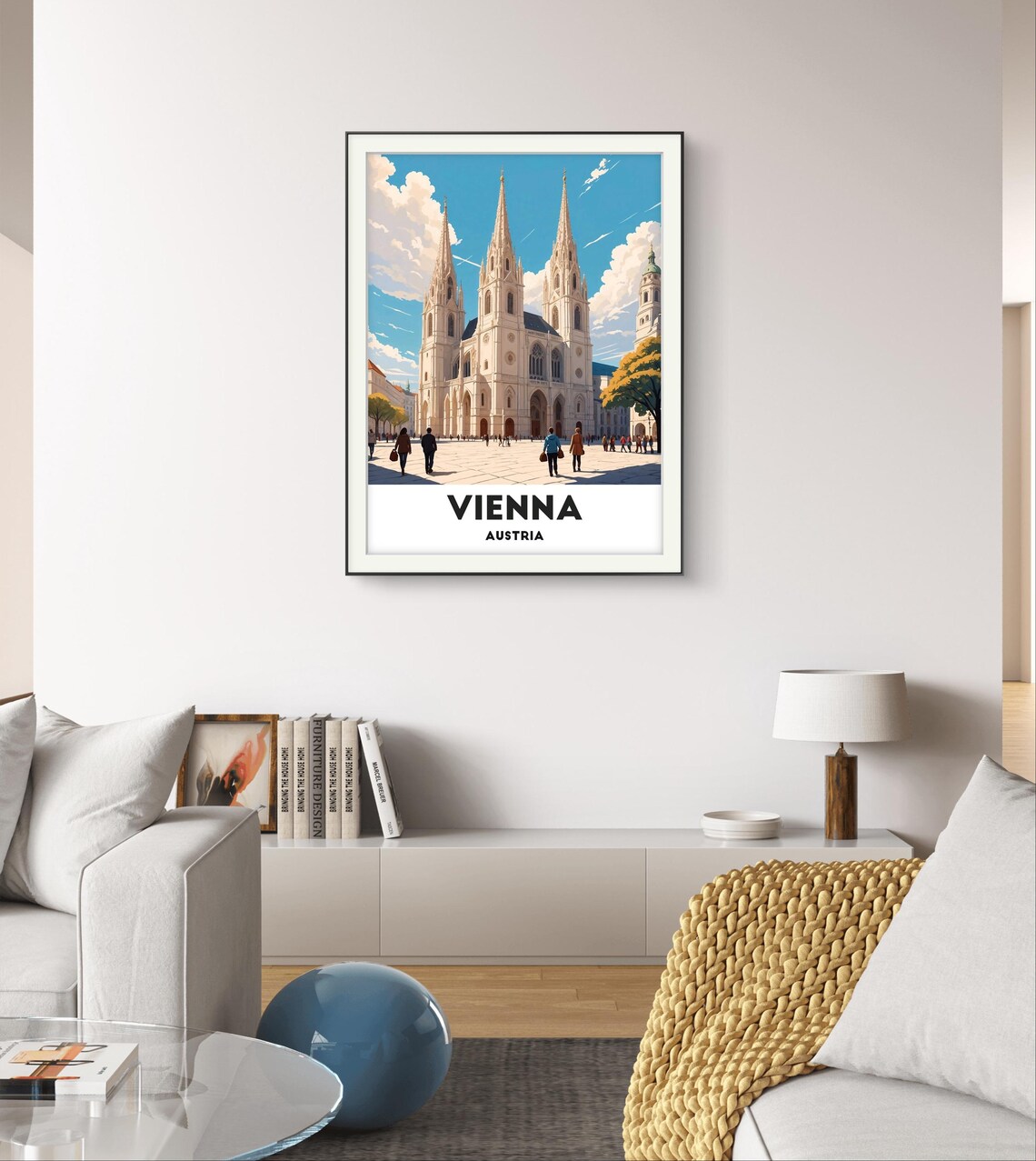 St Stephens Cathedral, Vienna Gothic Architecture Art Print - Image 2