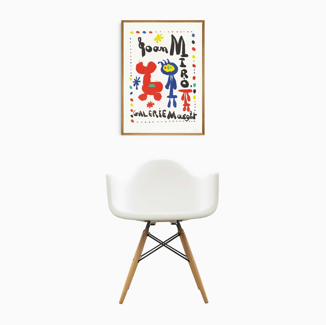 Joan Miro Art Print Miro Lithography Miro Exhibition Poster Abstract Print Wall Art Prints - Image 2