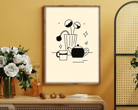 Tea - Minimalist Wall Art Print