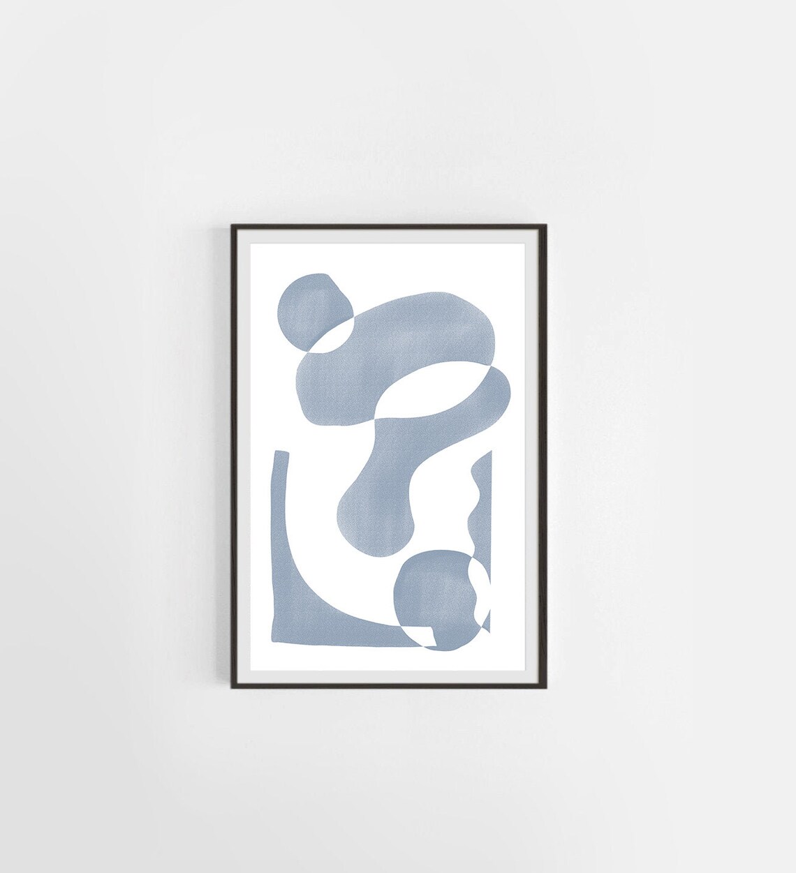 Modern Abstract Print, Mid Century Wall Art - Image 2