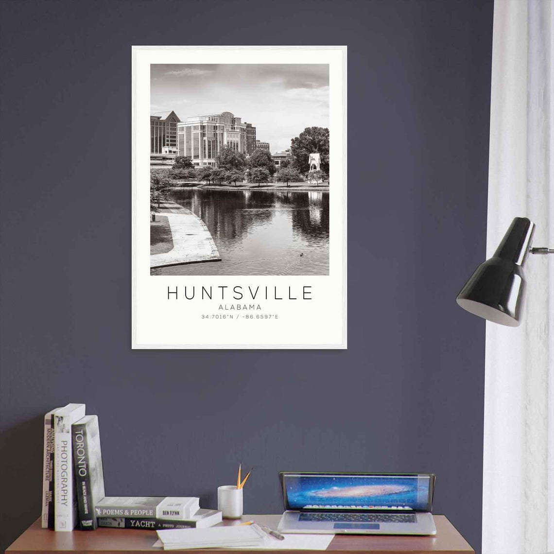 Huntsville Alabama Photo Travel Poster Huntsville Travel Print Minimalist Travel Print Ds1 - Image 3