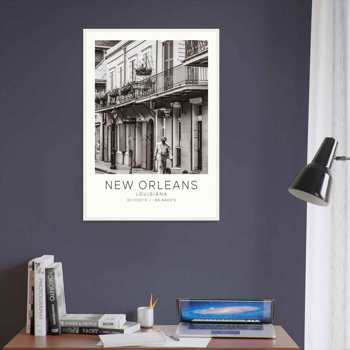 New Orleans Louisiana Photo Travel Poster New Orleans Travel Print Minimalist Travel Print Ds1 - Image 3