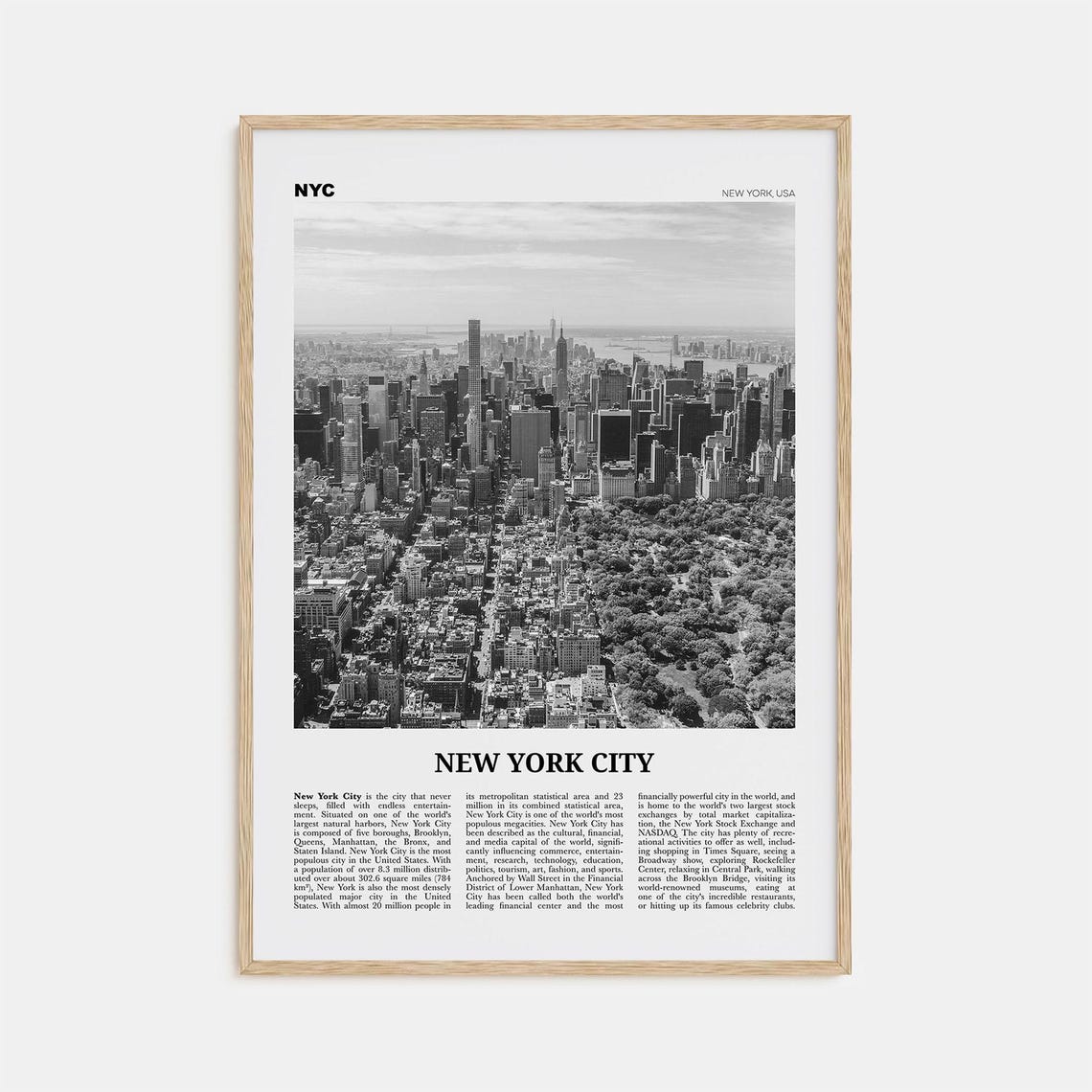 New York City Print Black And White No 3 New York Wall Art New York Poster New York Photo Nyc Black And White Poster Print Usa