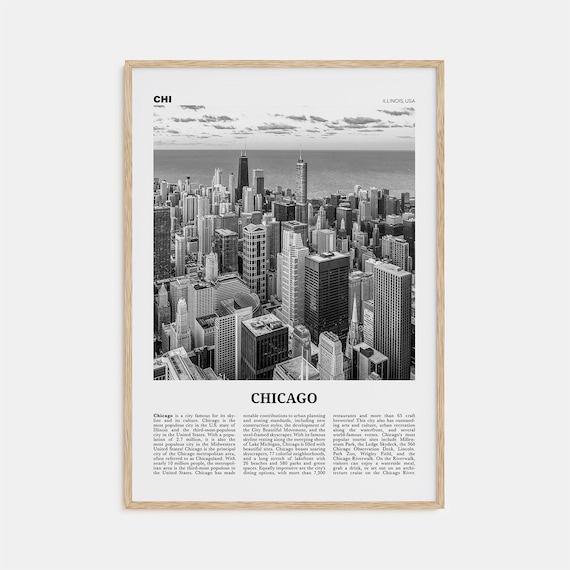 Chicago No 1 Wall Art Print