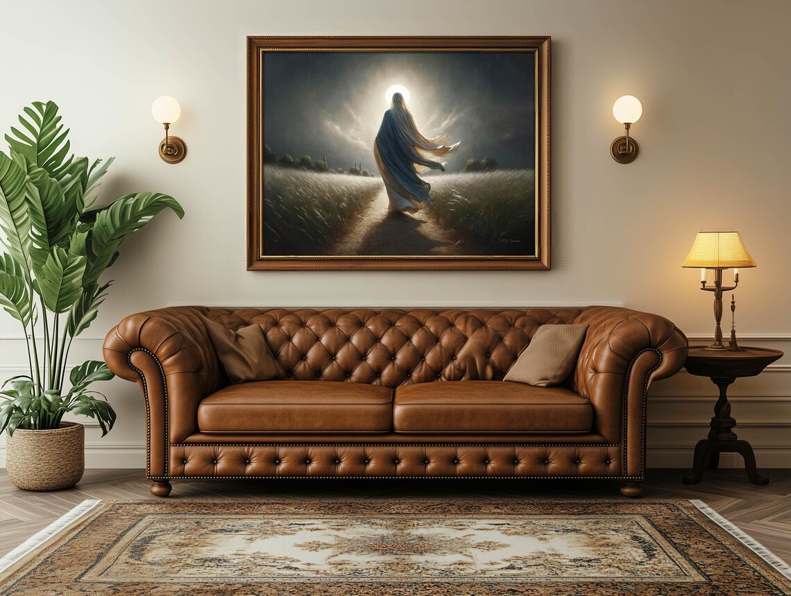 Blessed Virgin Mary Catholic Marian Art Print - Image 3