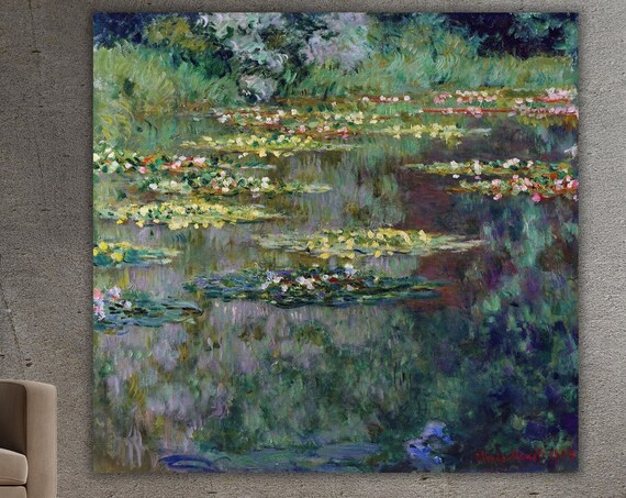 Claude Monet Water Lily Pond Nympheas Impressionist 1904 Poster