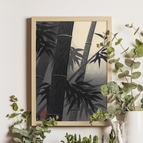 Bamboo And Sun, Tokuriki Tomikichiro Ukiyo-e Art Print