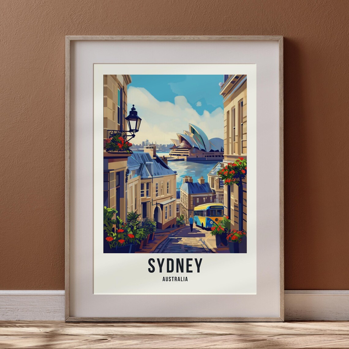 Sydney Opera House, Australia Travel Poster - Image 3