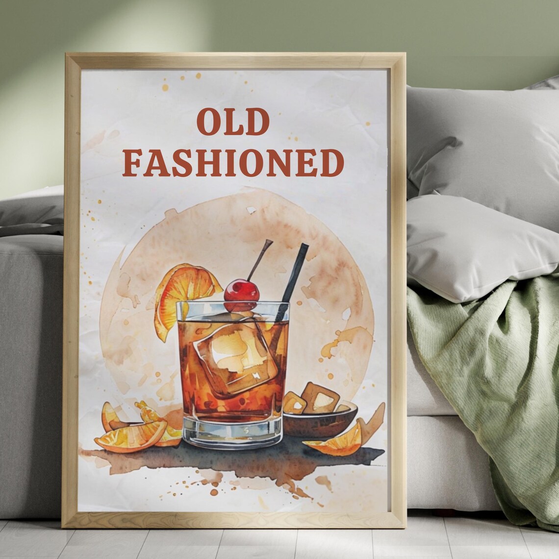 Old Fashioned Cocktail, Kitchen Wall Decor Poster - Image 4