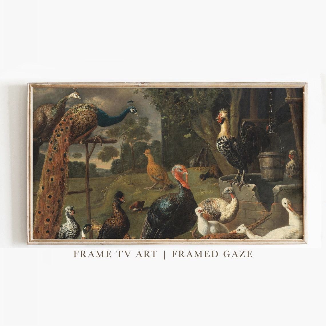 Thanksgiving Turkey Fall Art Print