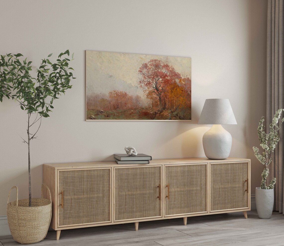 Autumn Fall Painting Art Print, Seasonal Decor - Image 2