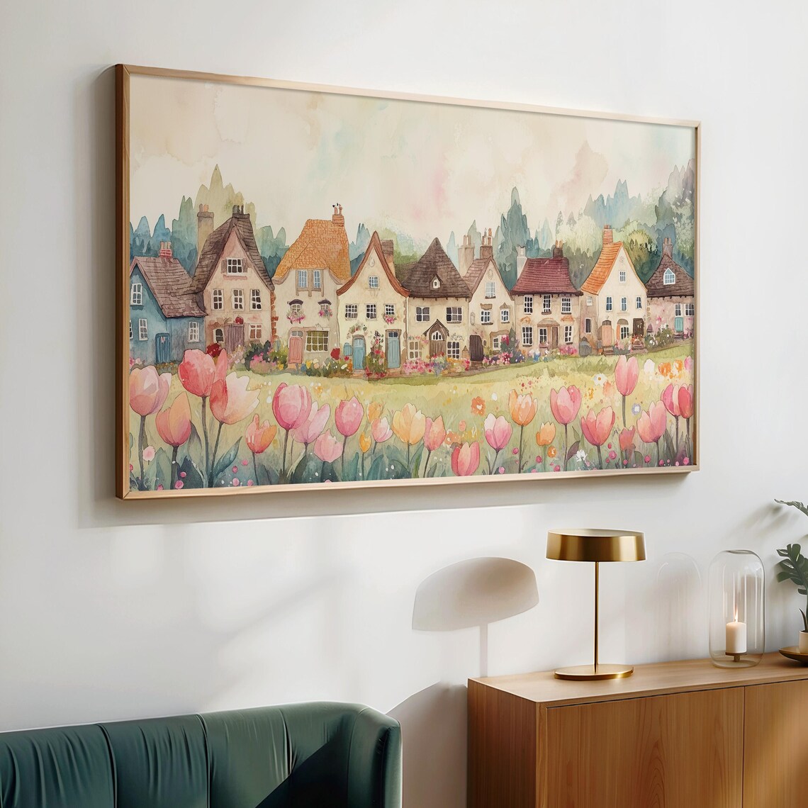Easter Countryside Spring Home Decor Art Print - Image 3