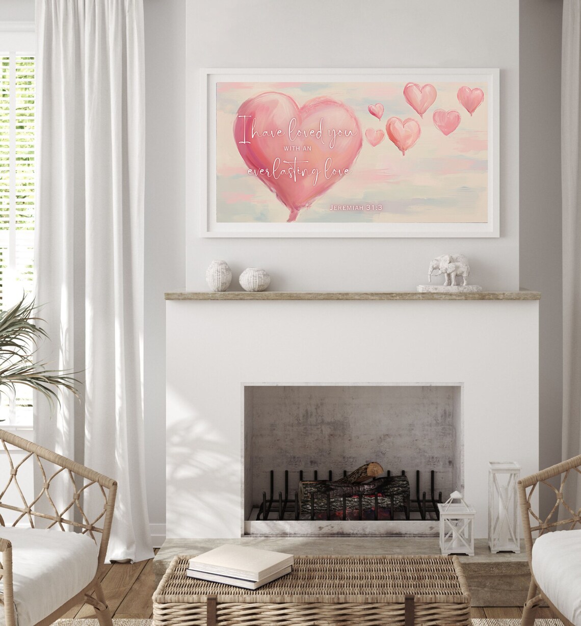 Jeremiah 31 3 I Have Loved You With An Everlasting Love Poster - Image 3