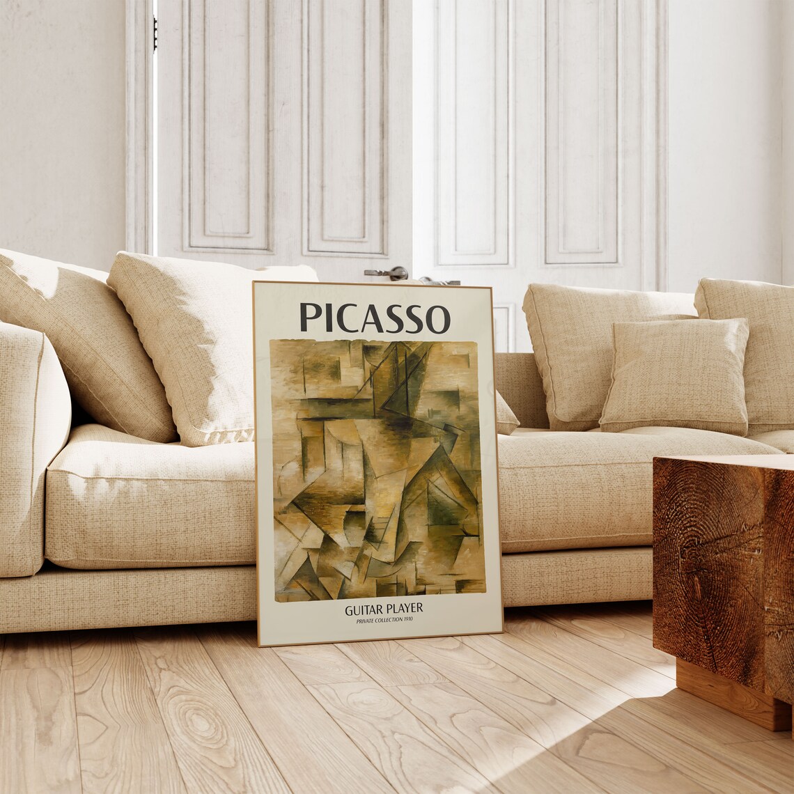 Picasso Exhibition Abstract Vintage Minimalist Art Print - Image 4