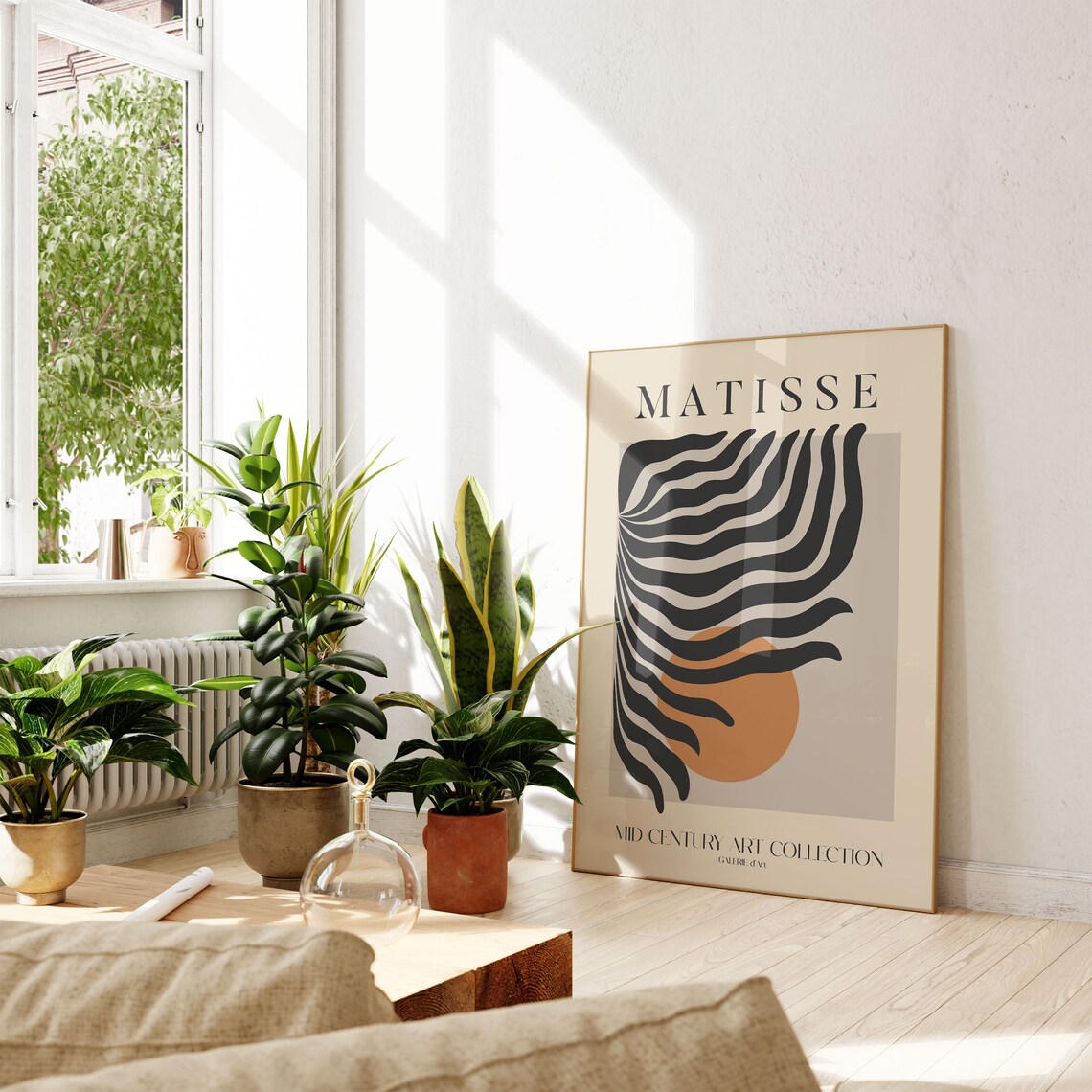 Henri Matisse Exhibition Poster, Boho Gallery Art - Image 3