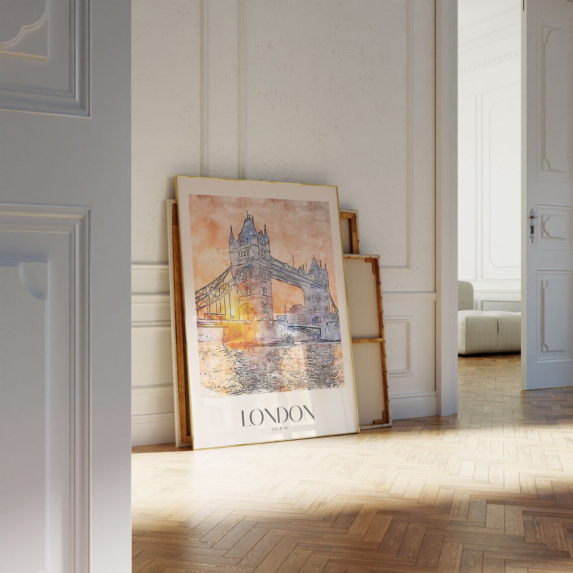 London Travel Poster, British Gallery Wall Decor - Image 3
