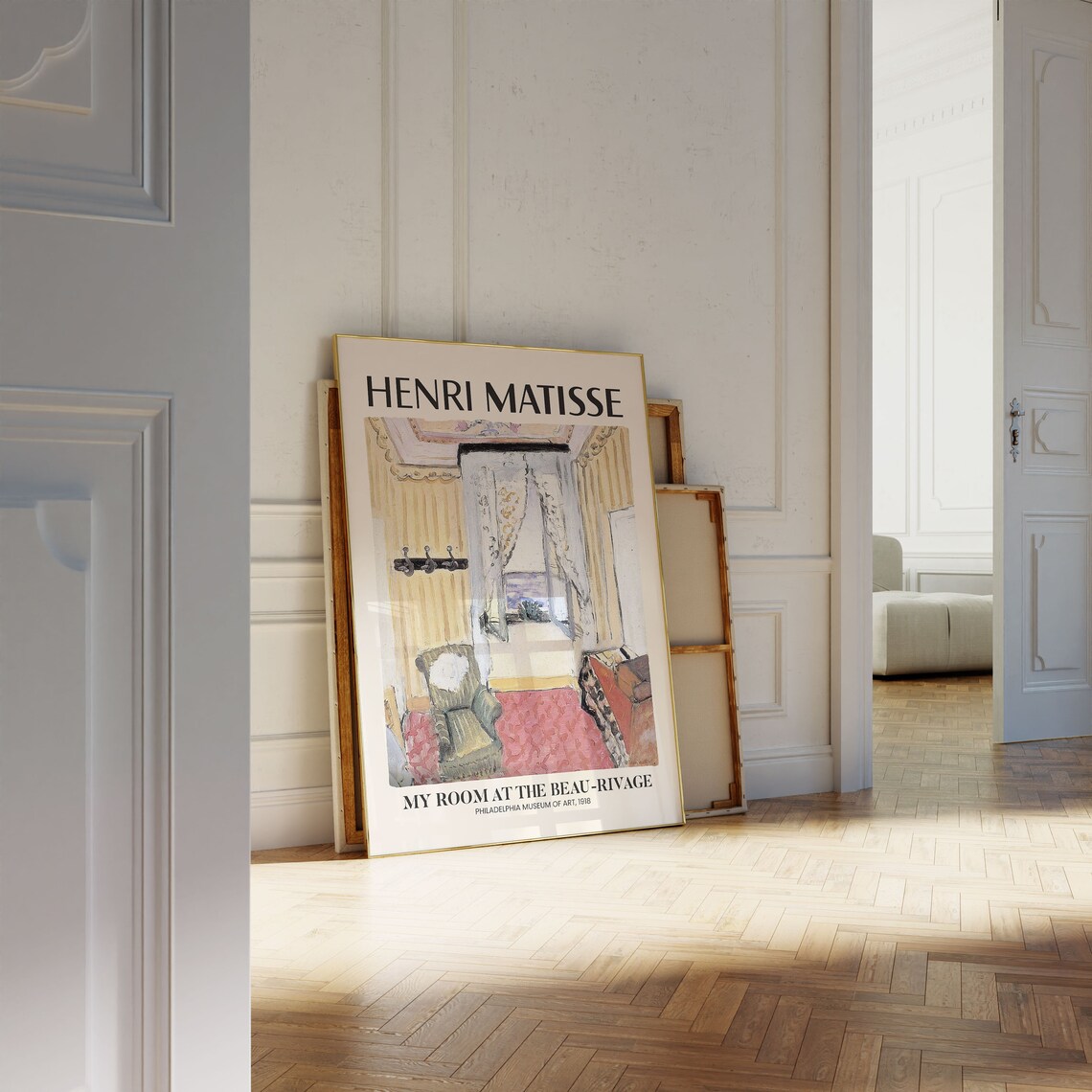 Henry Matisse Exhibition Poster, Floral Garden Scenery - Image 3