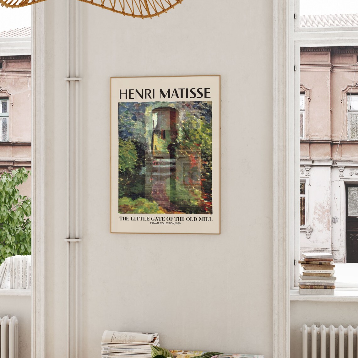 Henry Matisse Exhibition Poster, Floral Garden Scenery - Image 4