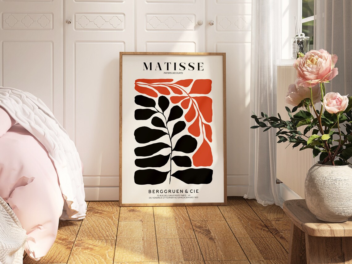 Henri Matisse Exhibition Poster, Boho Gallery Decor - Image 2