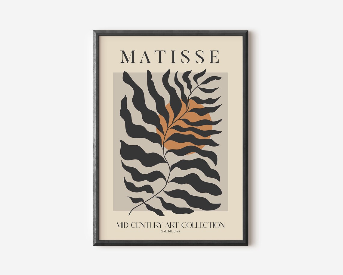 Henri Matisse Exhibition Poster, Boho Gallery Print - Image 4