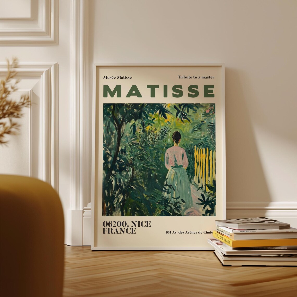 Henry Matisse Exhibition Poster, Garden Scenery Nature - Image 3