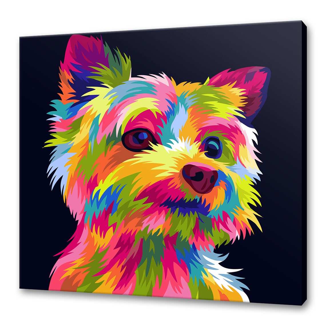 Yorkie Dog Art Print, Home Decor for Dog Lovers