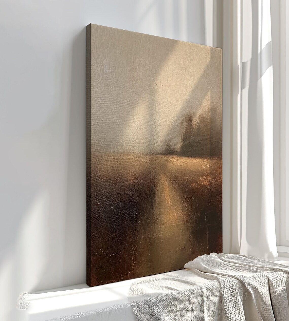 Abstract Landscape Print Wall Art Handmade Art Print Home Decor Perfect Housewarming Gift