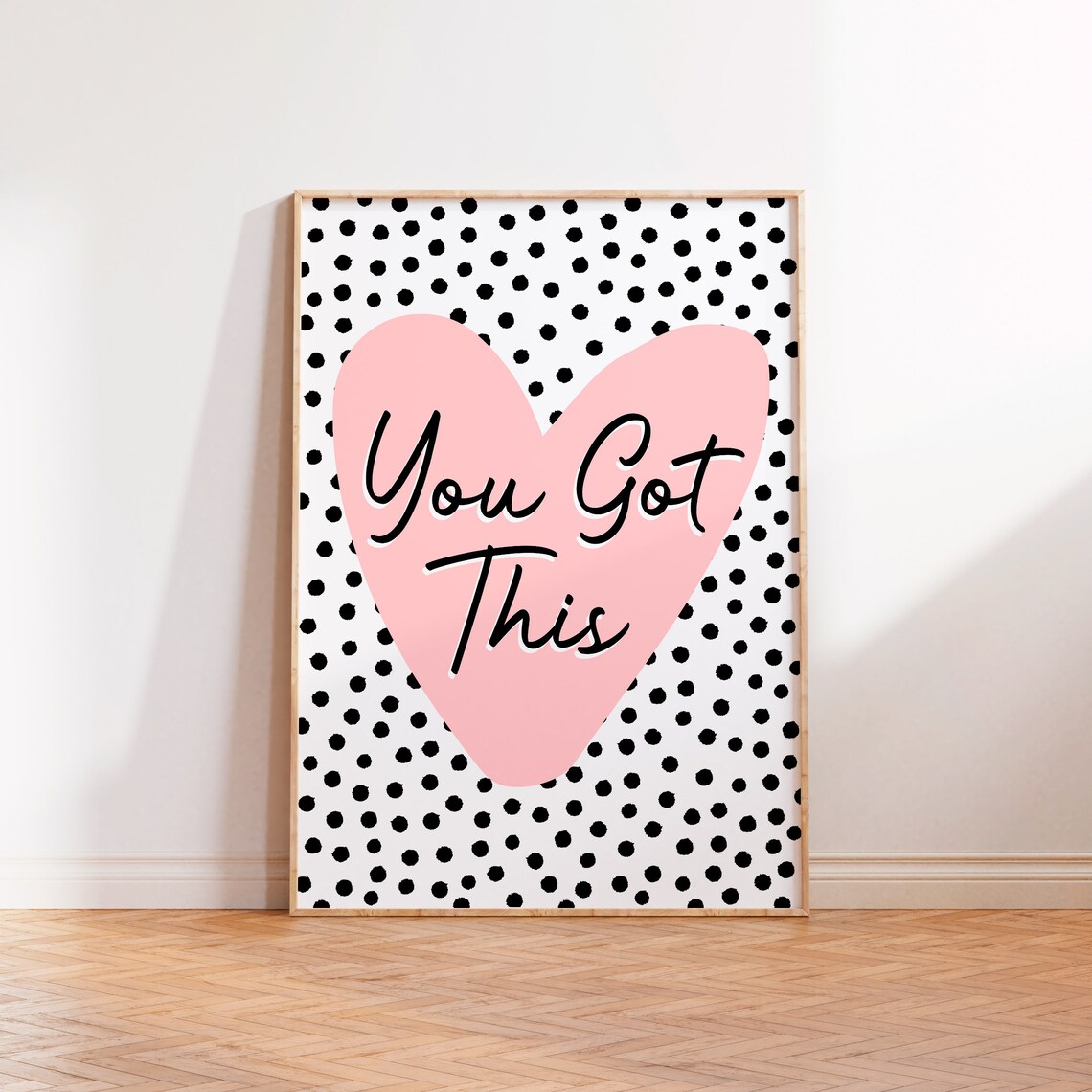 You Got This Typography Art Print, Kids Decor
