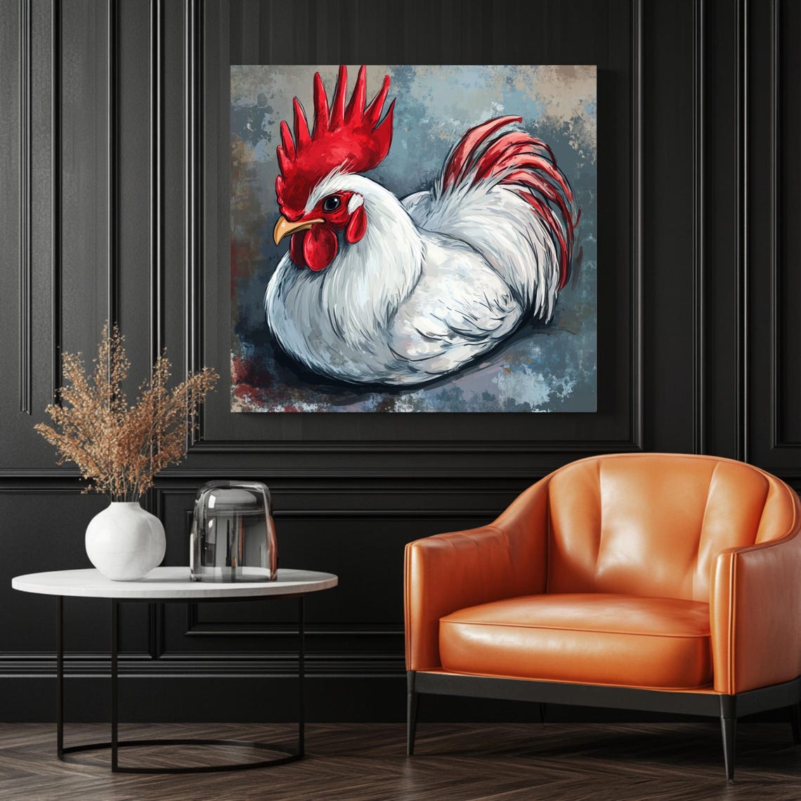 Chicken Farmhouse Nursery Decor Art Print - Image 3