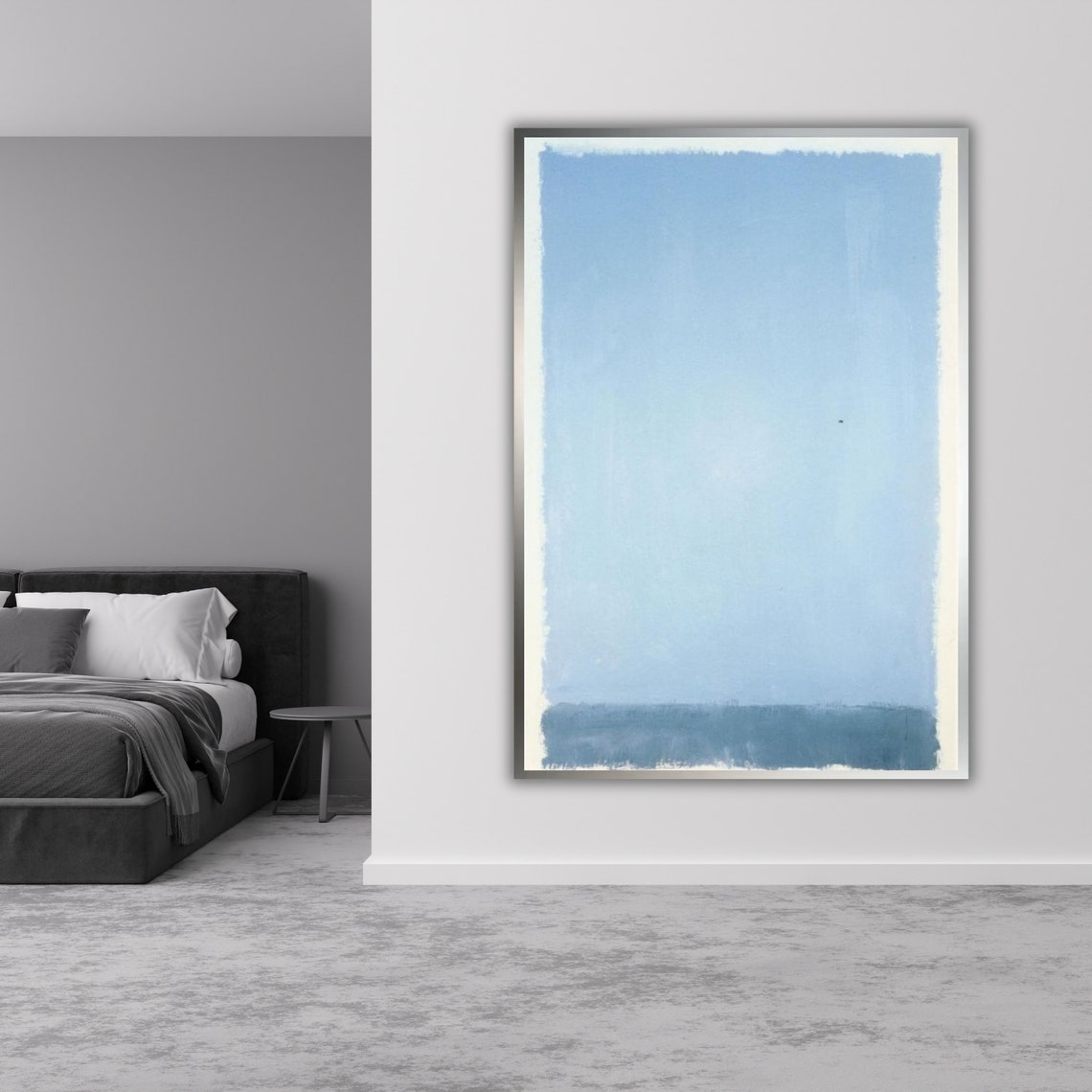 Sky Blue Mark Rothko Print Abstract Art Decor Modern Wall Art Contemporary Painting Home Decor Gift - Image 2