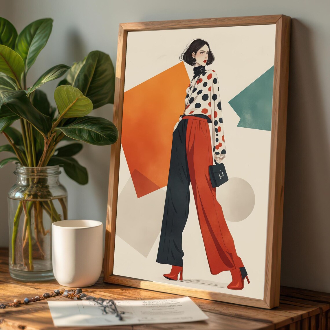 Abstract Stylish Contemporary Travel Poster - Image 3