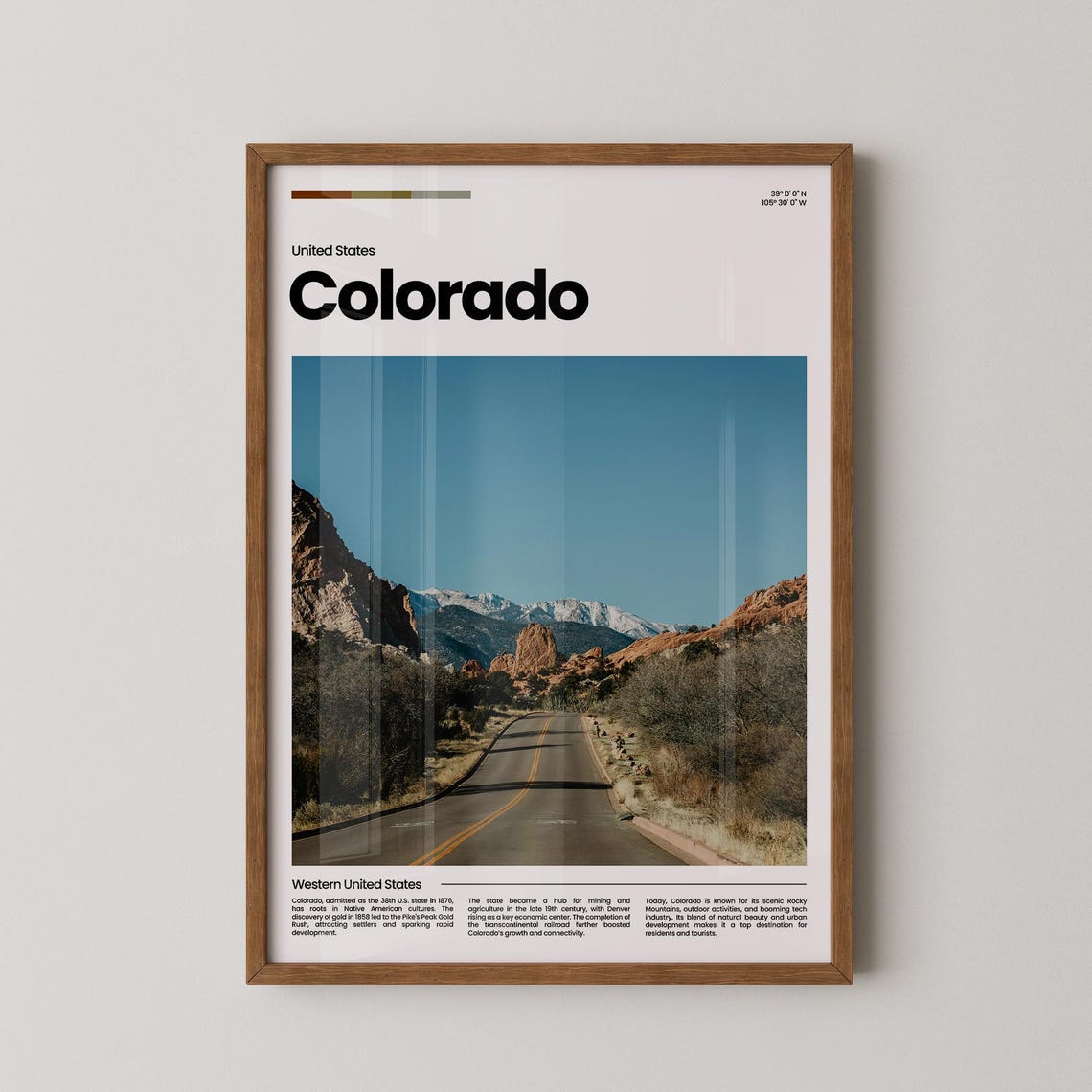 Colorado Travel Poster Colorado Poster Colorado Photo Poster Colorado Art Print Colorado Art Usa Poster Usa Travel Poster Travel Gift
