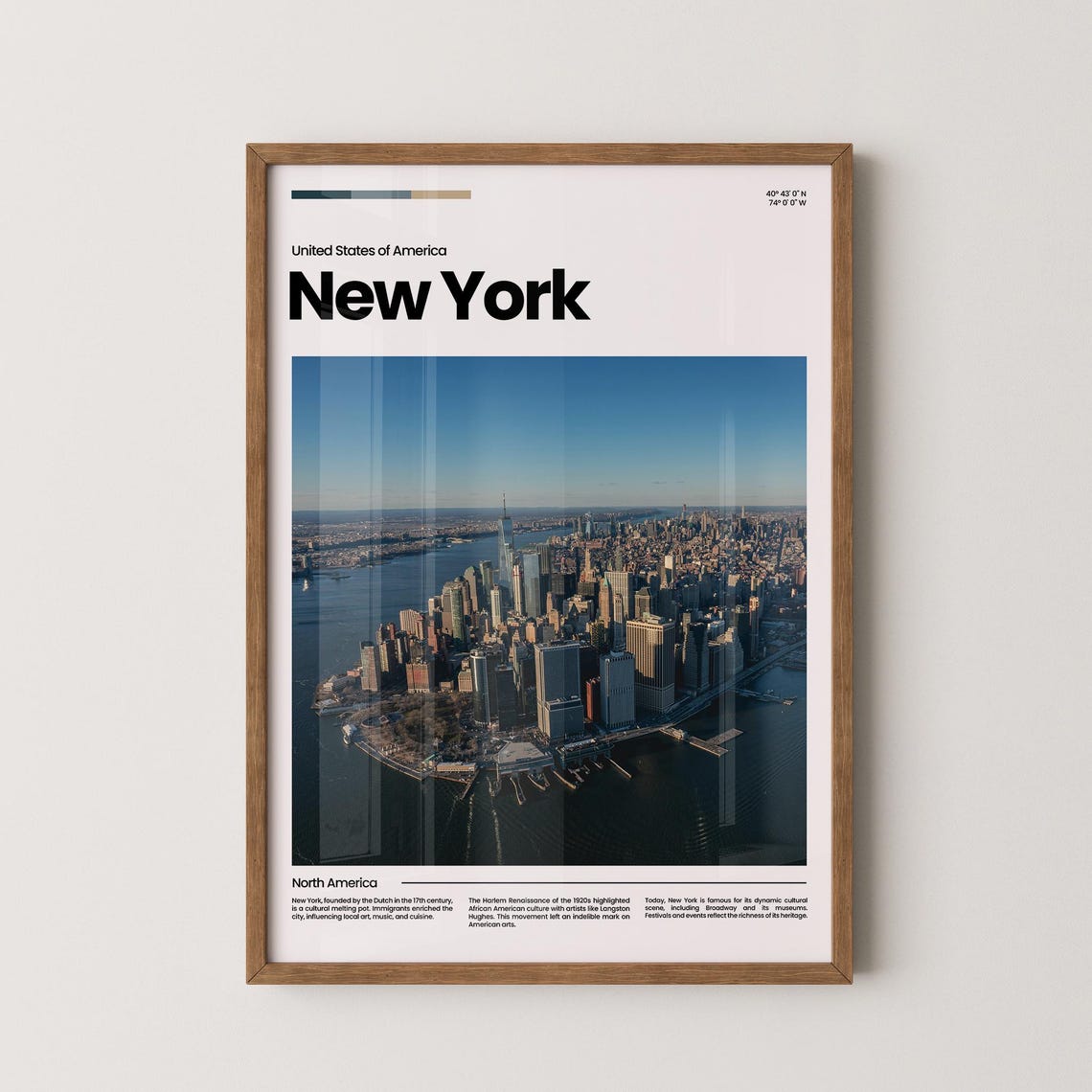 New York Travel Poster New York Poster New York Photo Poster New York Art Print New York Art Usa Poster Travel Gift