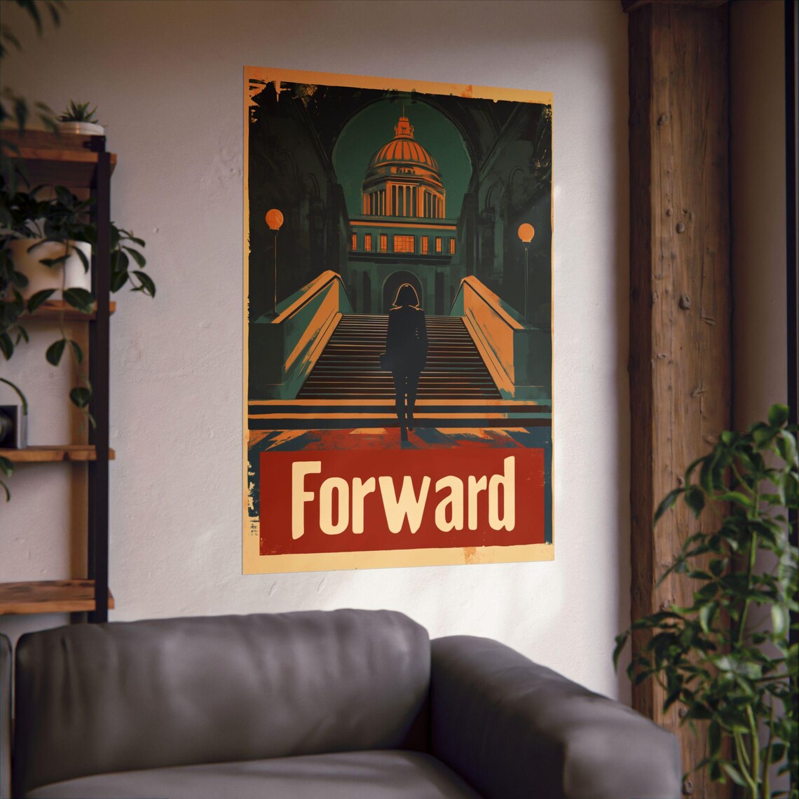 Forward Poster Art Print for Home Office Decor - Image 3