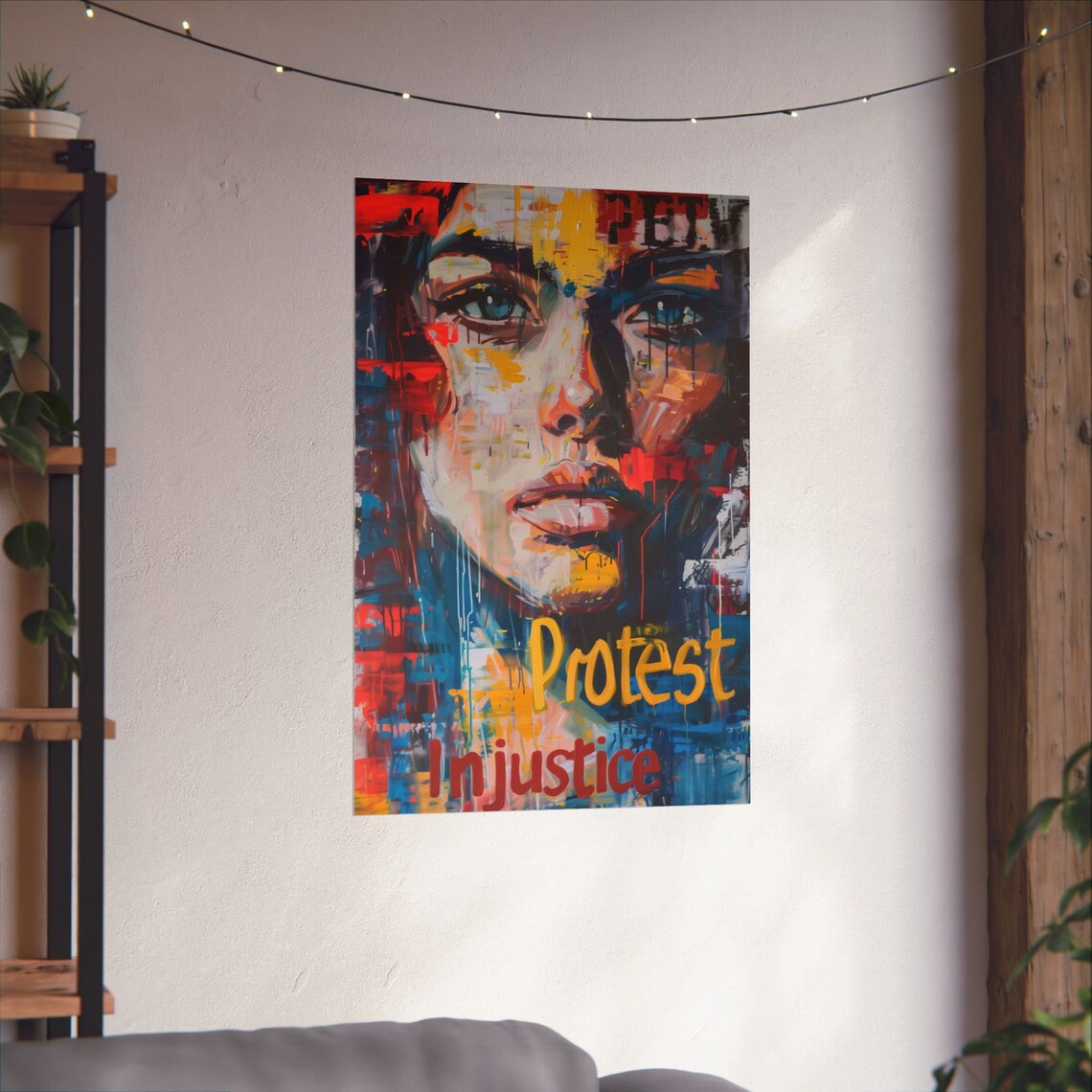 Protest Injustice Activist Political Art Print - Image 3