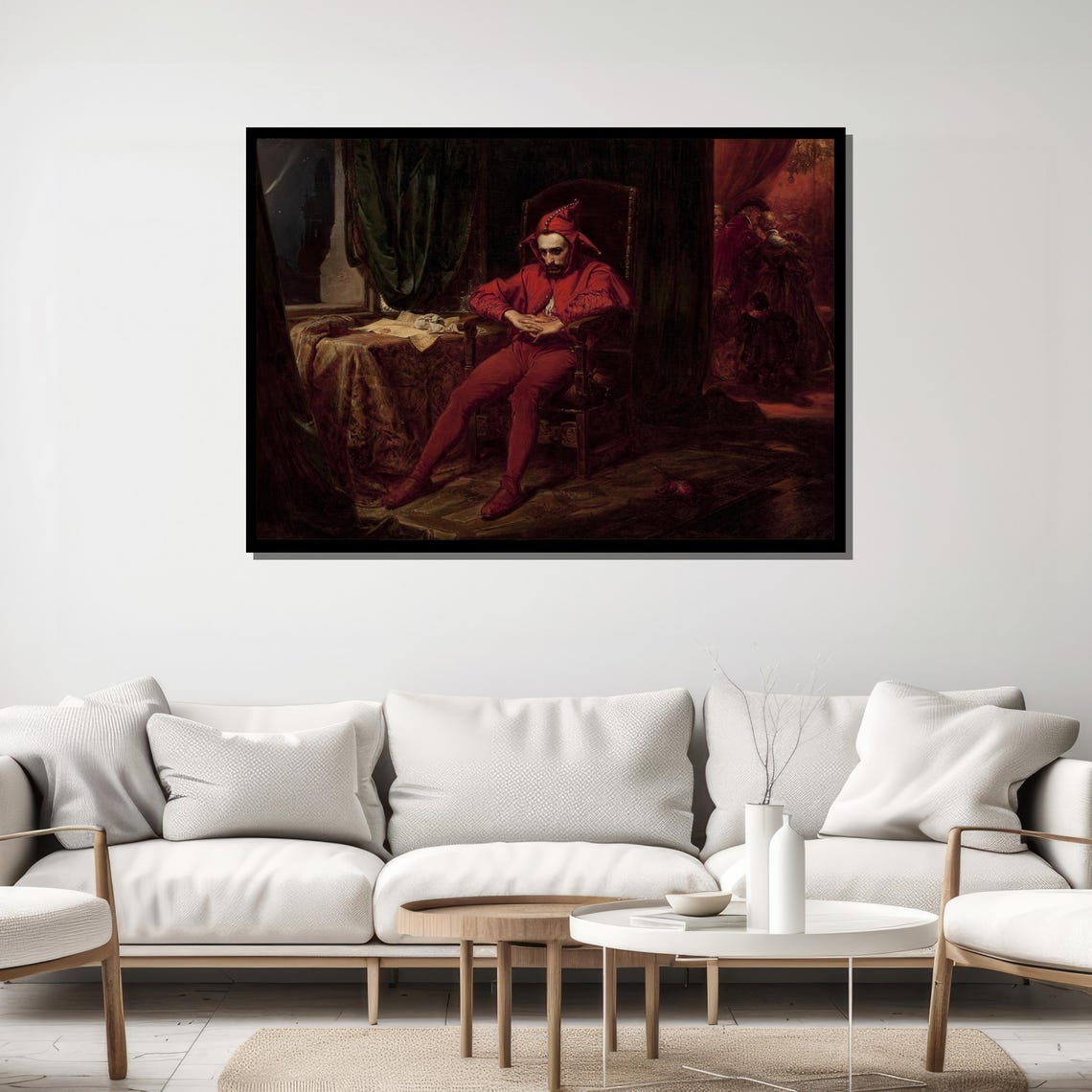 Jan Matejko Stanczyk the Sad Jester Historic Polish Painting Poster - Image 5