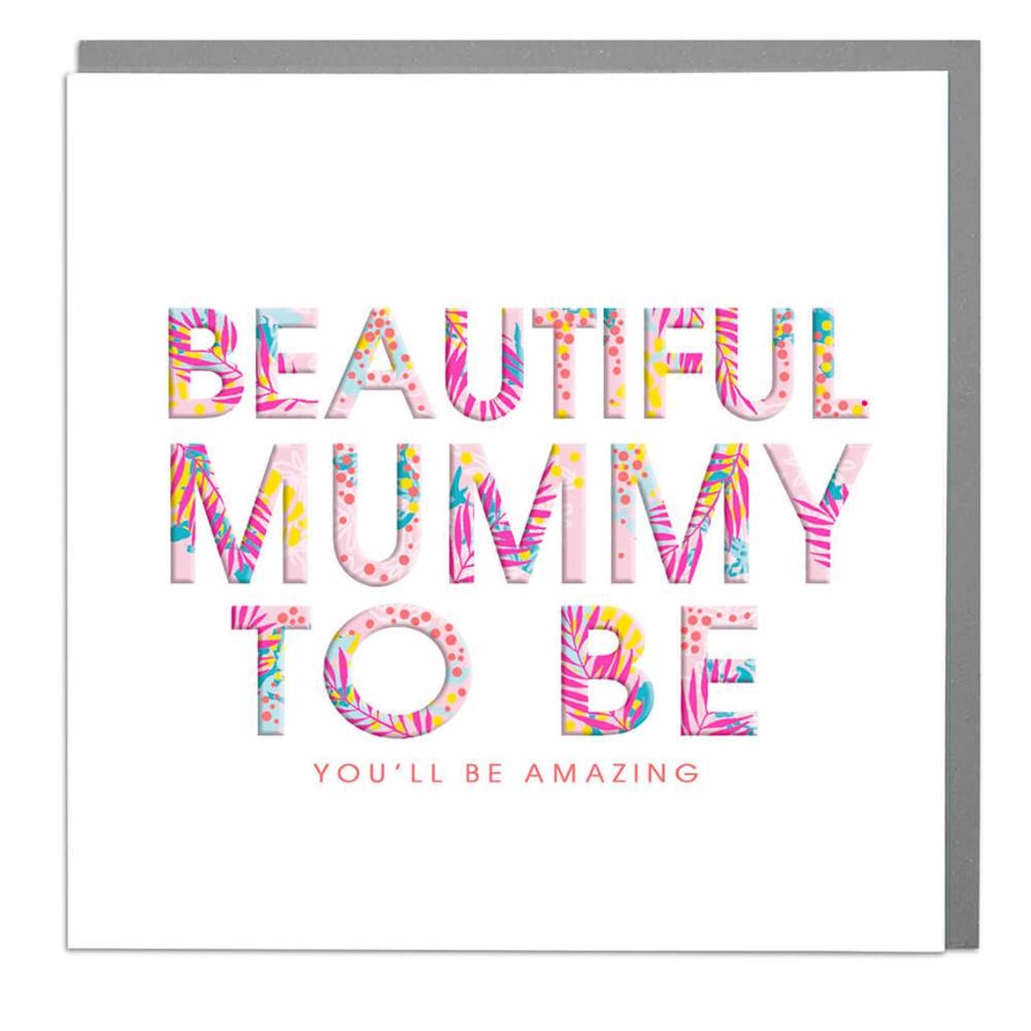 Mummy To Be Typography Art Print