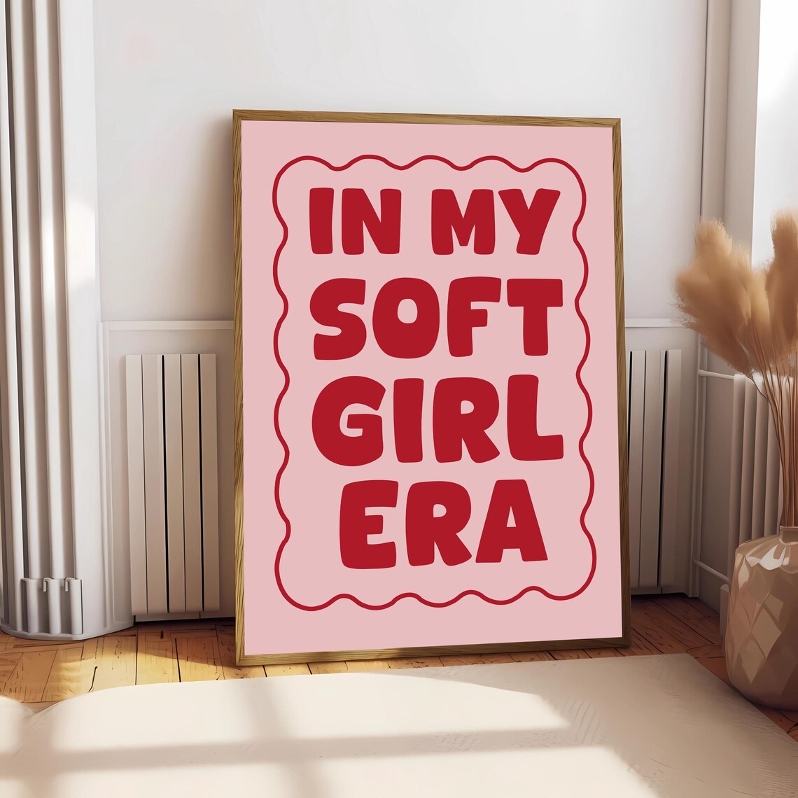 In My Soft Girl Era Art Print, Coquette Quote - Image 2