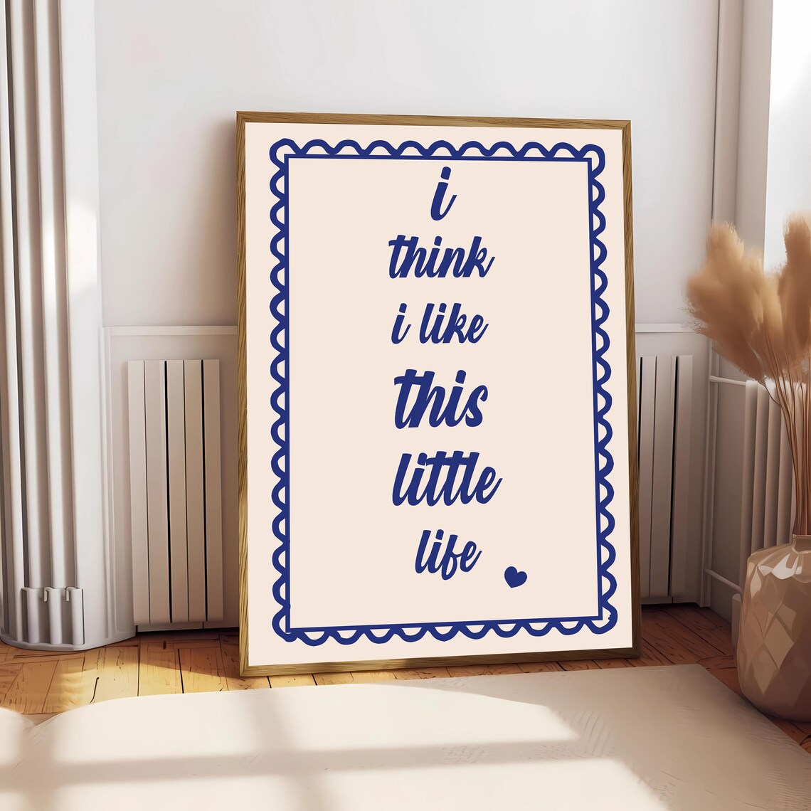 I Think I Like This Little Life, Affirmation Poster - Image 2