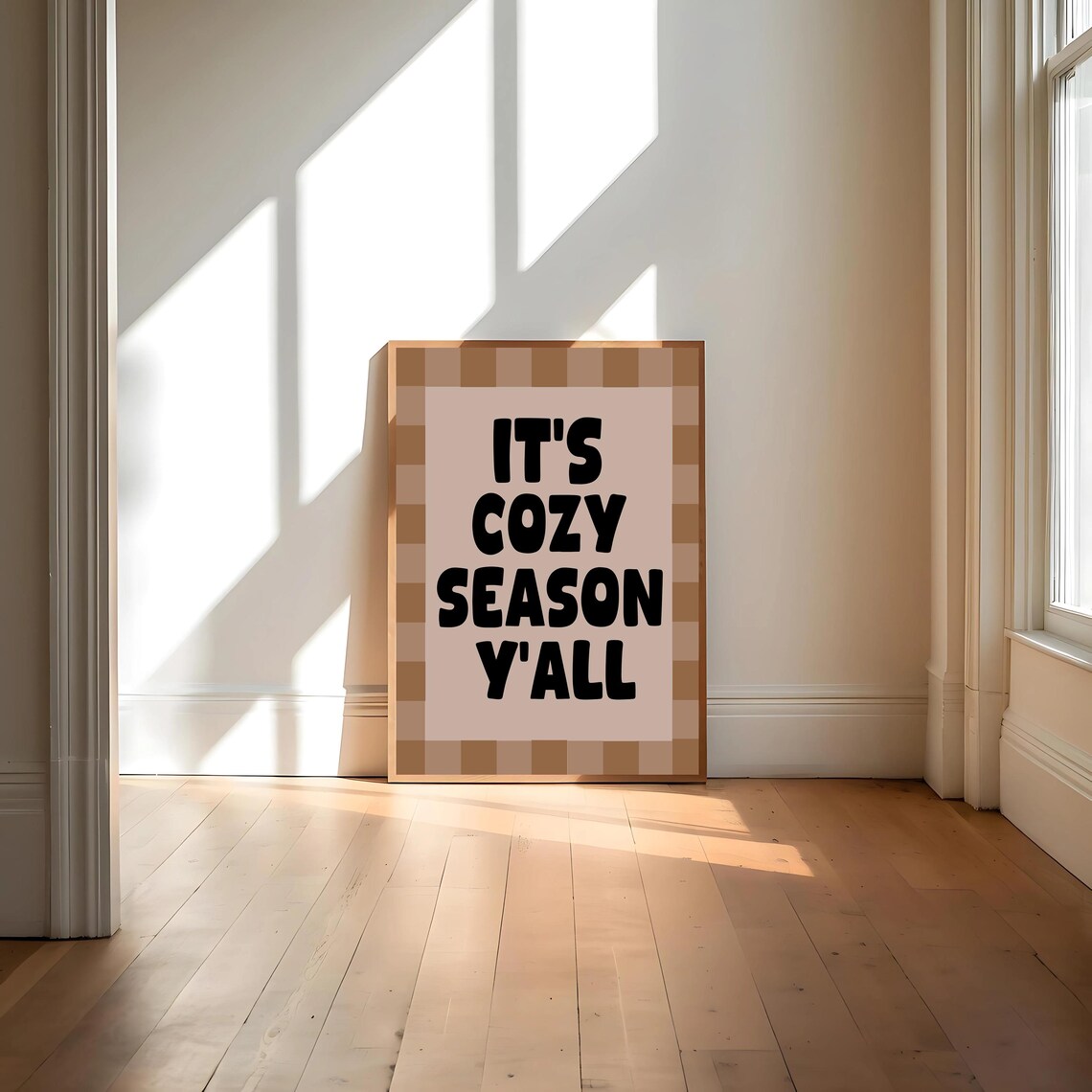 It’s Cozy Season Y’all, Fall Halloween Decor - Image 4