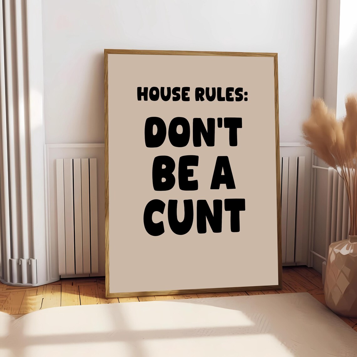 CNT Funny Typography Poster, Snarky Saying - Image 2