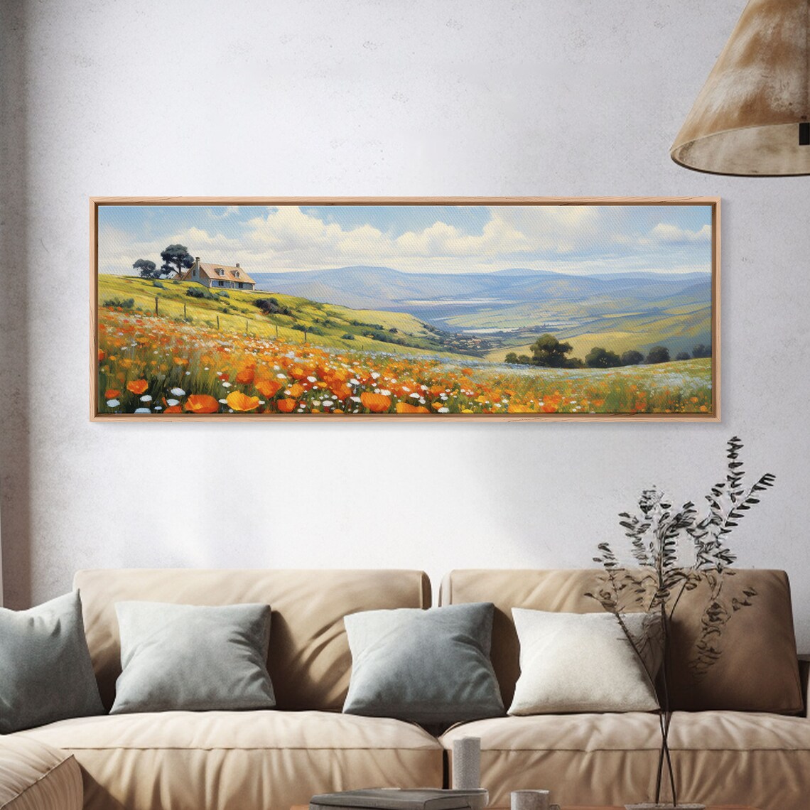 Texas Hill Country In Spring, Farmhouse Art Print - Image 4