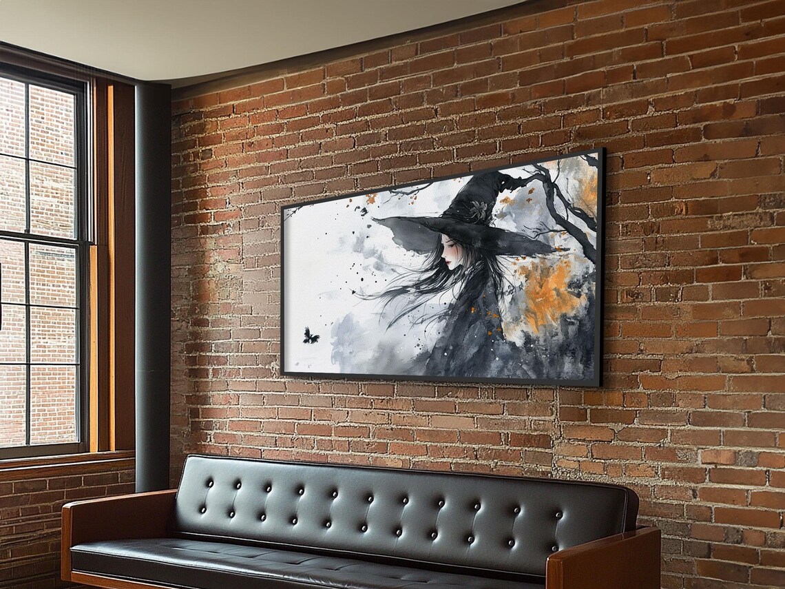 Wabi Sabi Witch Framed Print Eclectic Home Decor Witchy Wall Art - Image 5