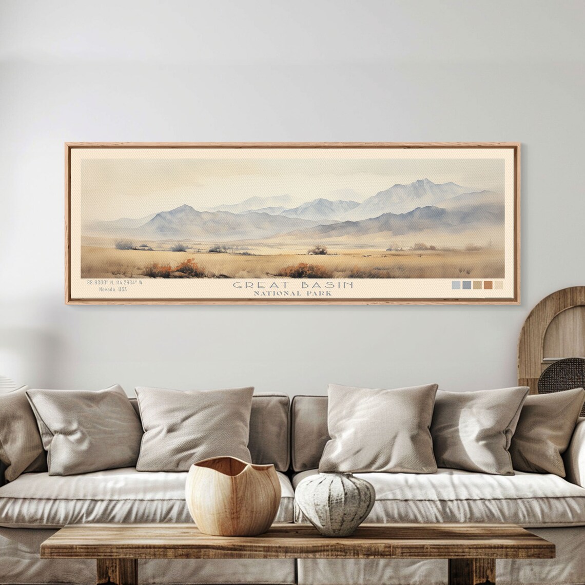 Great Basin National Park Minimalist Travel Poster - Image 3