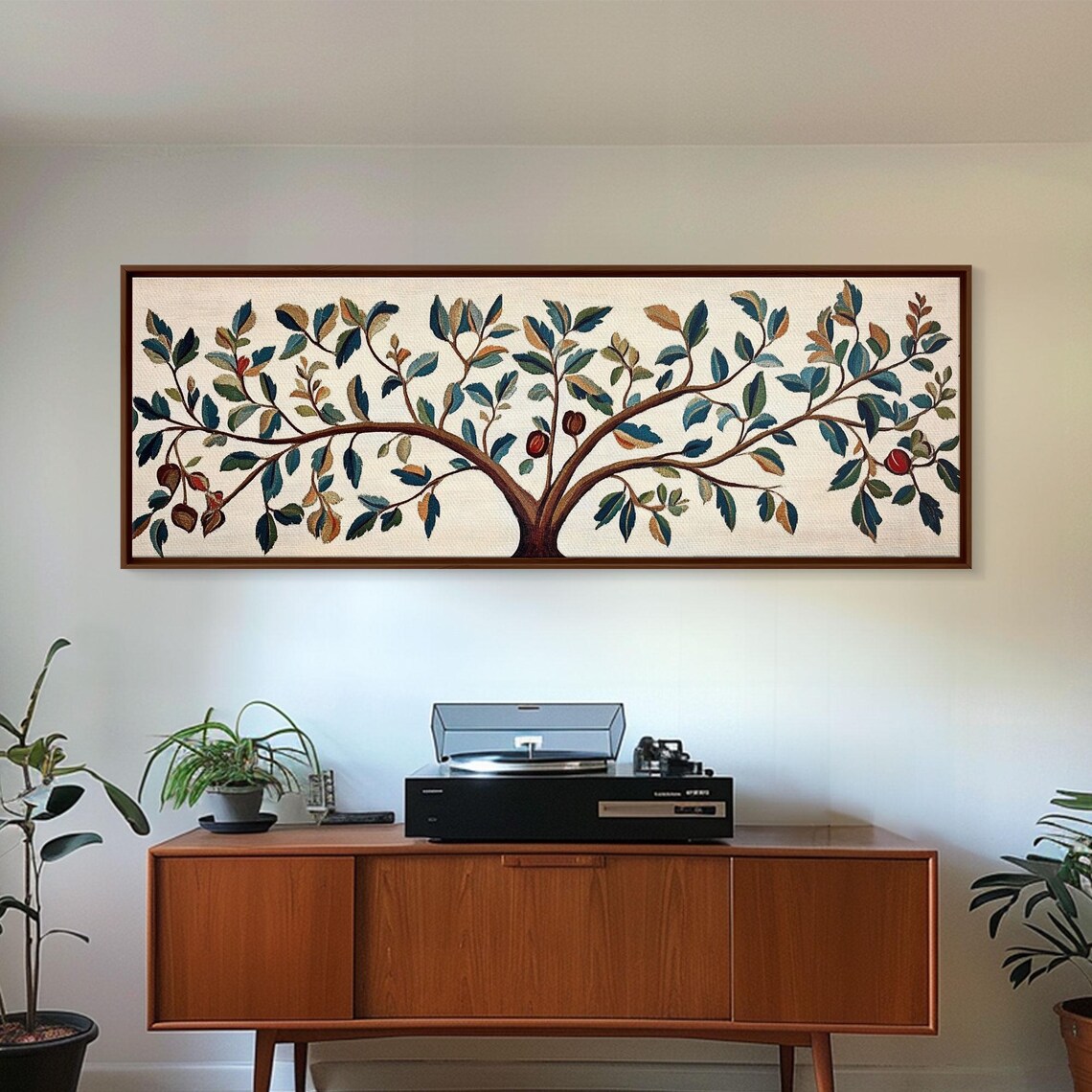 Tree Of Life Vintage Tapestry Boho Wall Art Print - Image 3