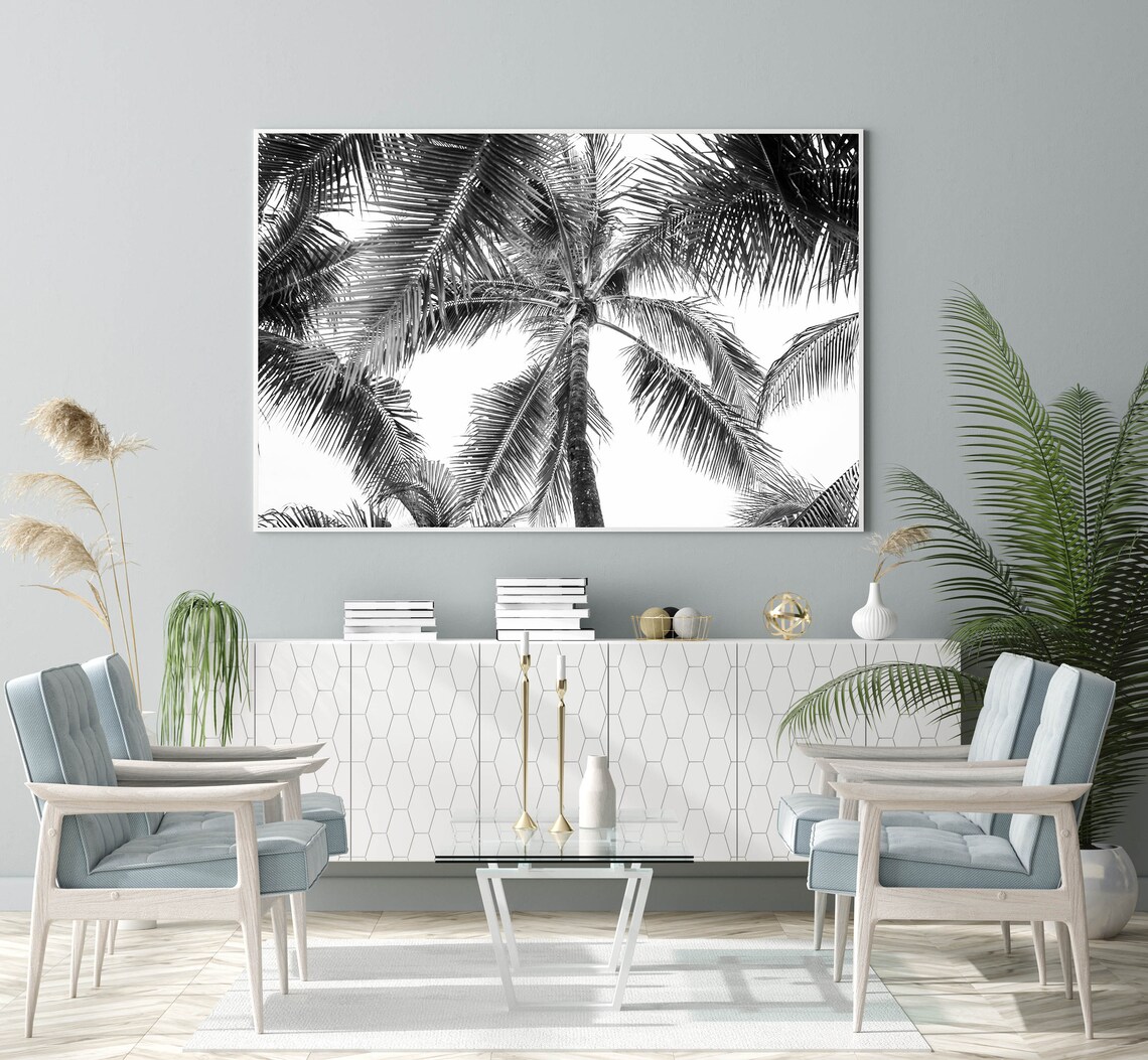 Palm Tree Print, Tropical Beach Wall Art - Image 2