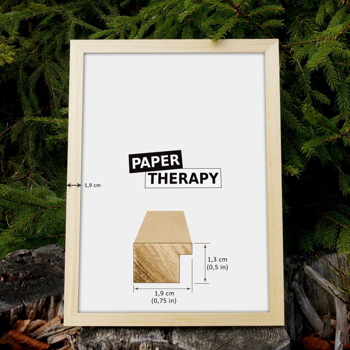 Simple Wood Frame for Poster Photography - Image 3