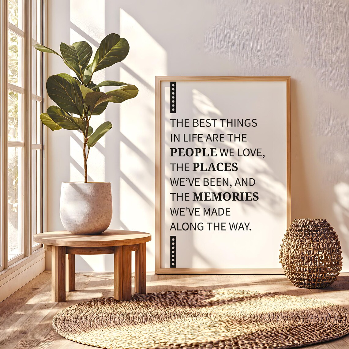 The Best Things In Life, Motivational Quote - Image 3