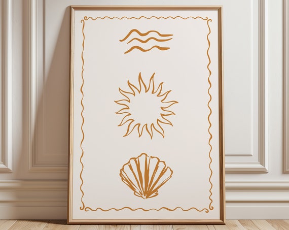 Endless Summer Coastal Bikini Art Print